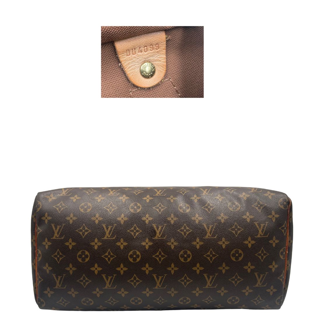 base Speedy Louis Vuitton in canvas marrone monogram nella misura 40, di lusso, originale, ottime condizioni, usato. 