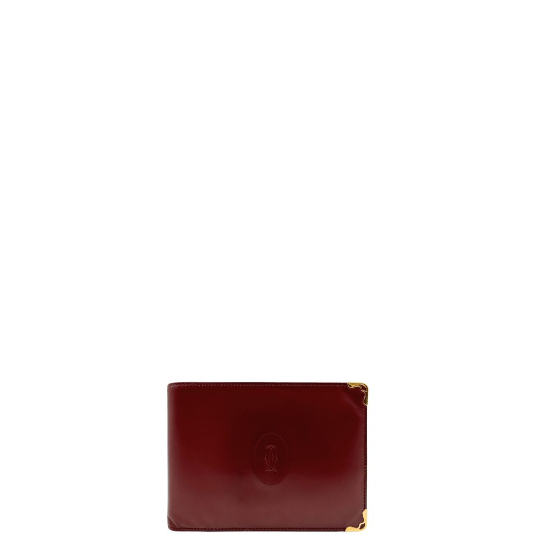 Portafoglio Cartier bordeaux