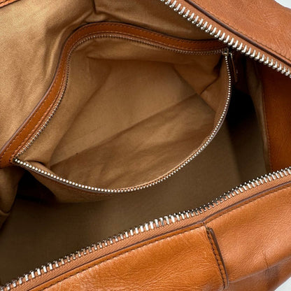  Borsa Tod's in pelle marrone indossabile a tracolla, a spalla o a mano, di lusso, originale, ottime condizioni.