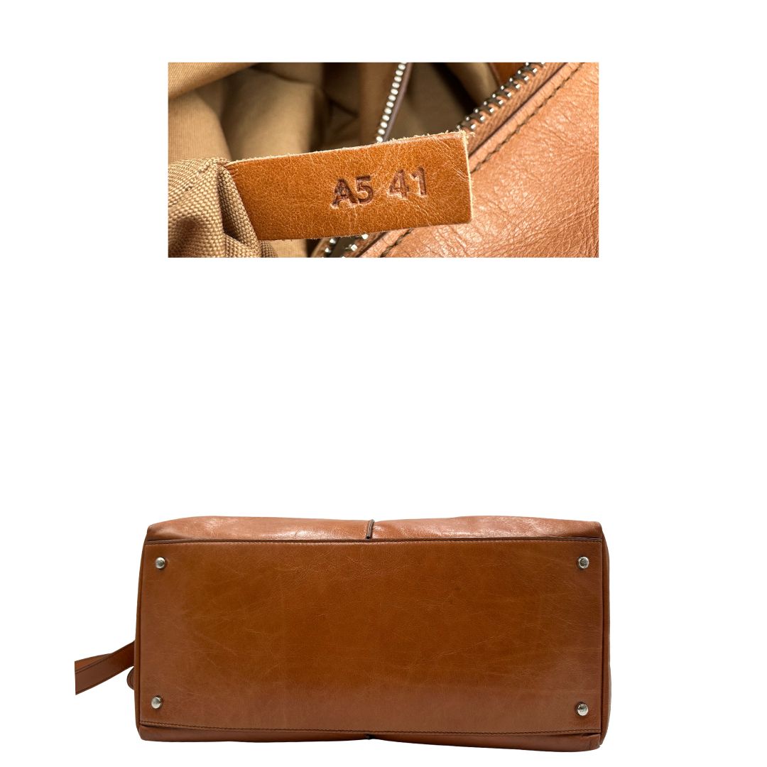  Borsa Tod's in pelle marrone indossabile a tracolla, a spalla o a mano, di lusso, originale, ottime condizioni.