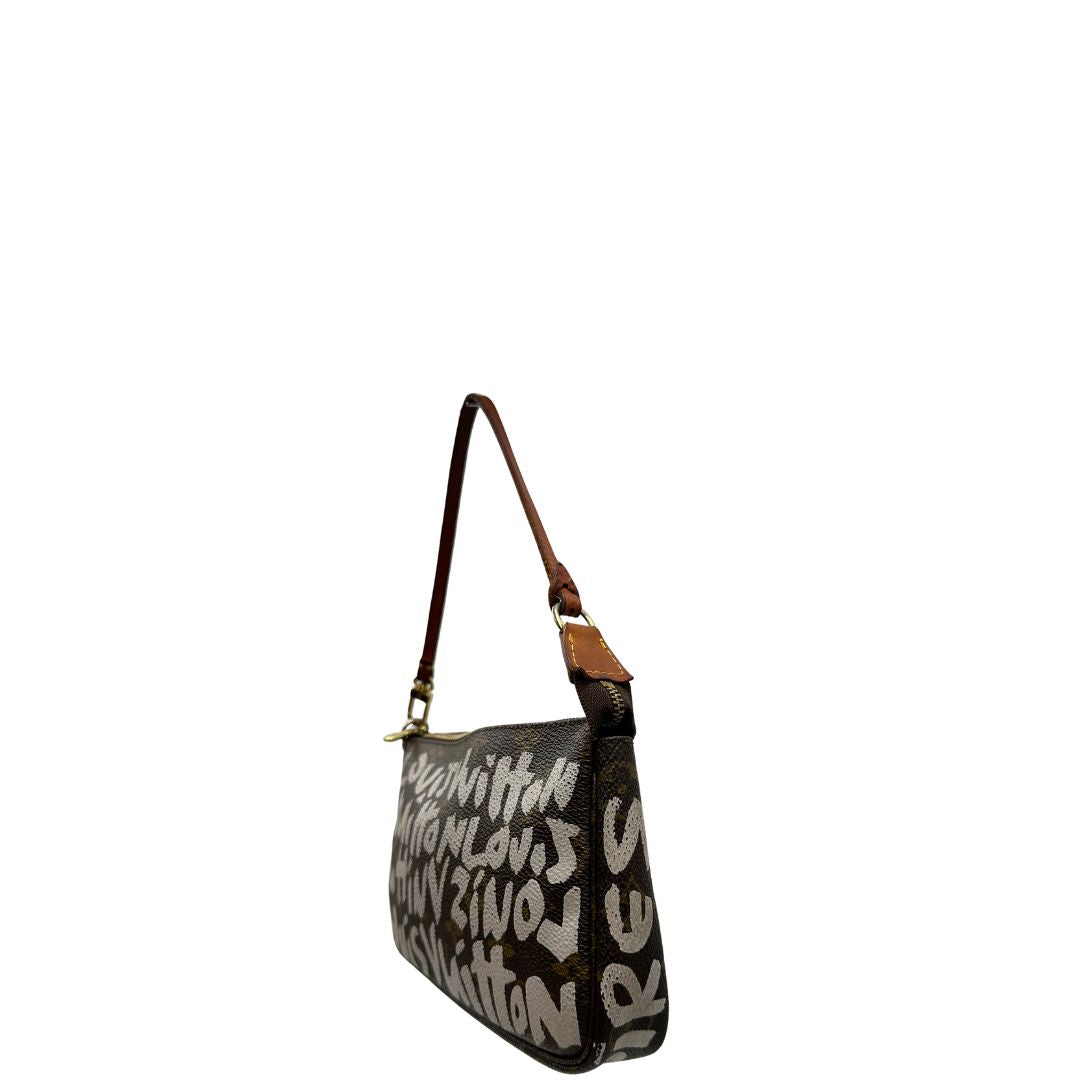 Pochette Accessoires LV Graffiti x Stephen Sprouse