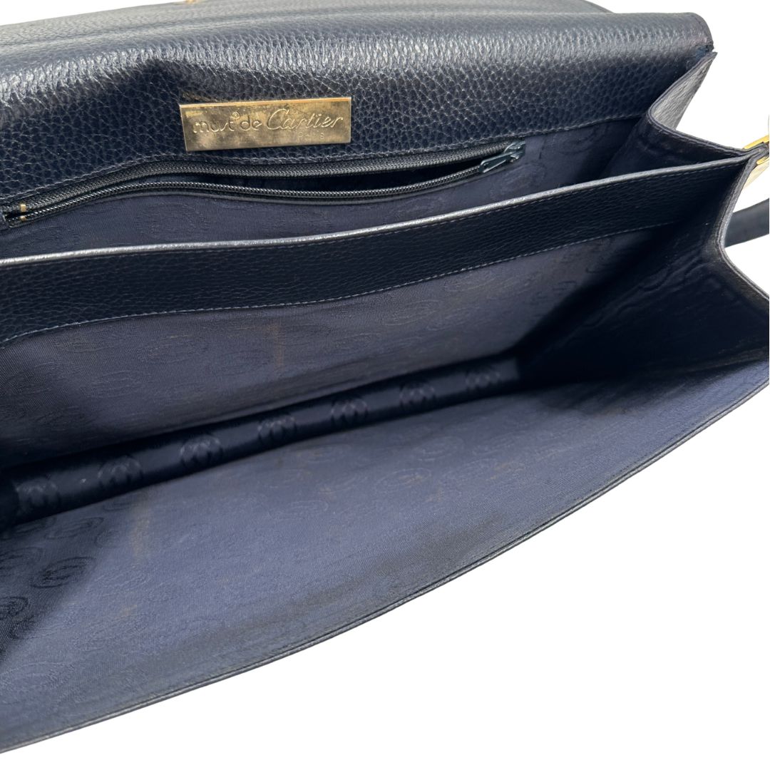 Tracolla Must de Cartier blu