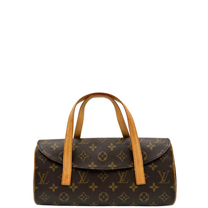 front Borsa Louis Vuitton in canvas marrone monogram, da portare a mano, di lusso, originale, ottime condizioni. 