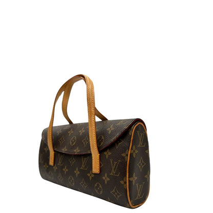lato Borsa Louis Vuitton in canvas marrone monogram, da portare a mano, di lusso, originale, ottime condizioni. 
