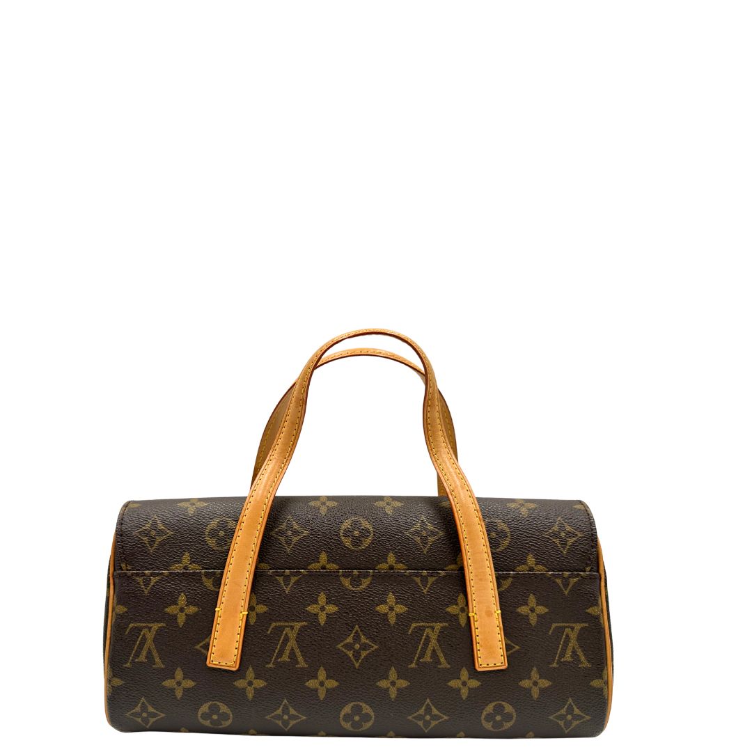 retro Borsa Louis Vuitton in canvas marrone monogram, da portare a mano, di lusso, originale, ottime condizioni. 