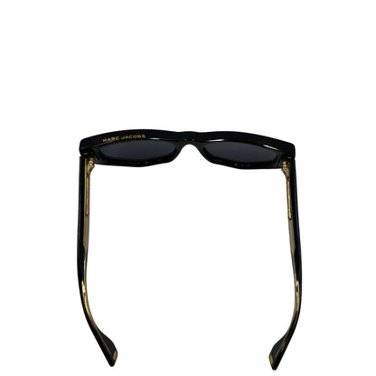 Occhiali da sole Marc Jacobs in acetato nero, di lusso, originale, ottime condizioni, usata.