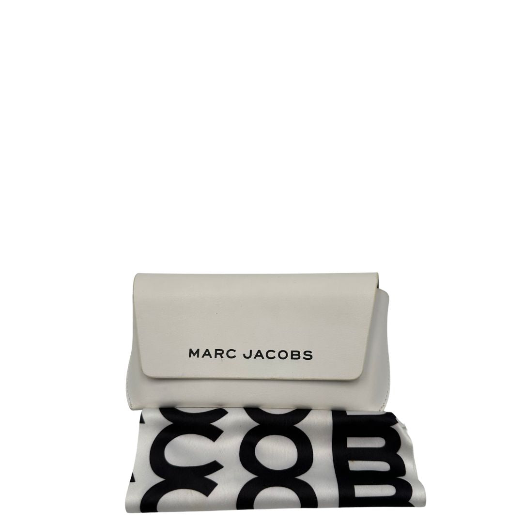 Occhiali da sole Marc Jacobs in acetato nero, di lusso, originale, ottime condizioni, usata.