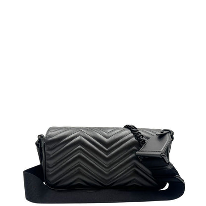 Borsa Gucci Marmont nera misura media