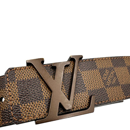 Cintura LV in canvas Damier Ébène, di lusso, originale, ottime condizioni, usata.