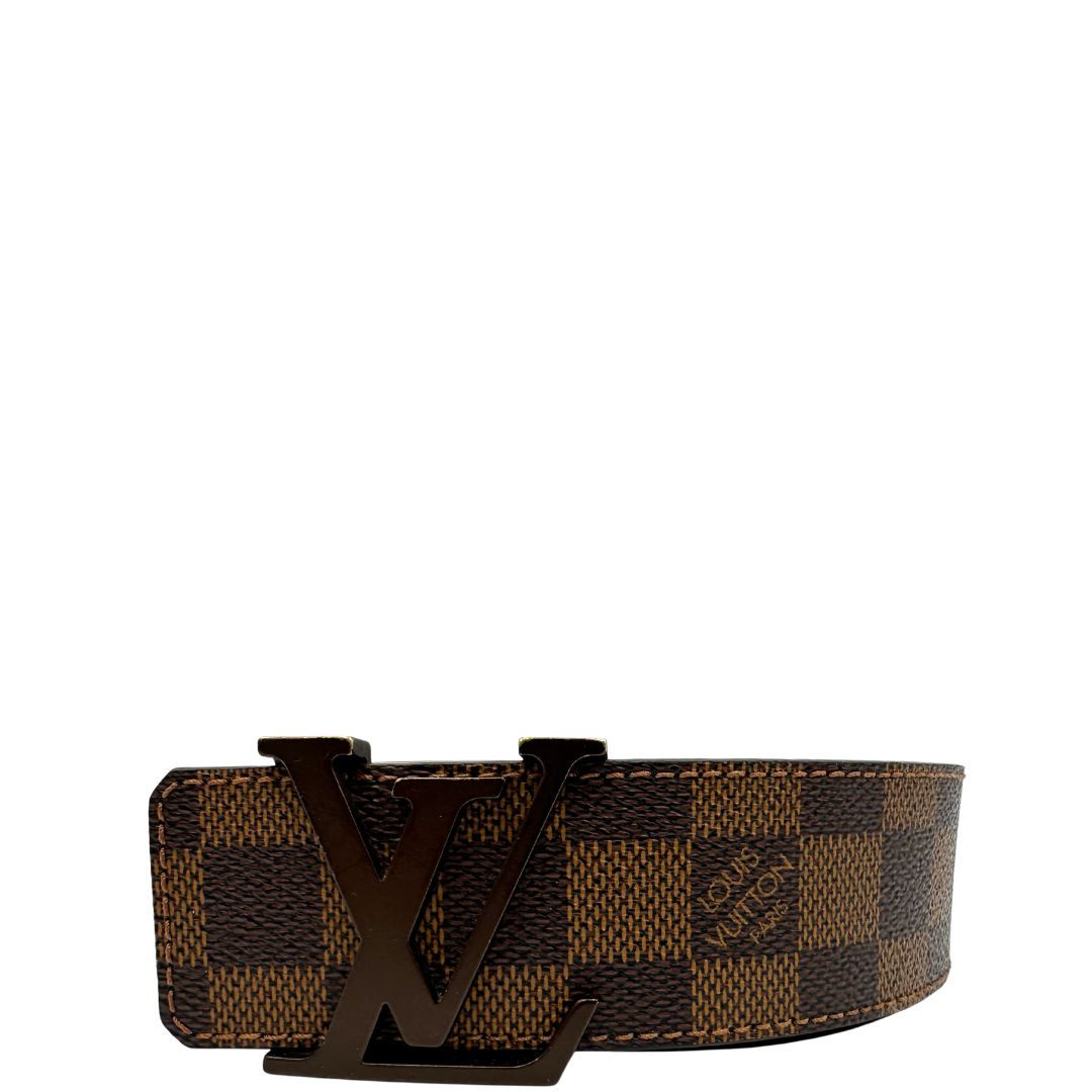 Cintura LV in canvas Damier Ébène, di lusso, originale, ottime condizioni, usata.