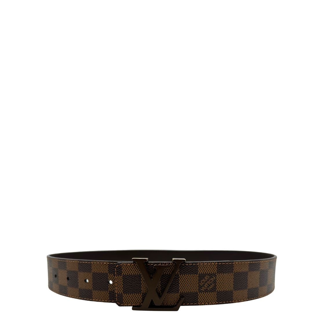 Cintura LV in canvas Damier Ébène, di lusso, originale, ottime condizioni, usata.