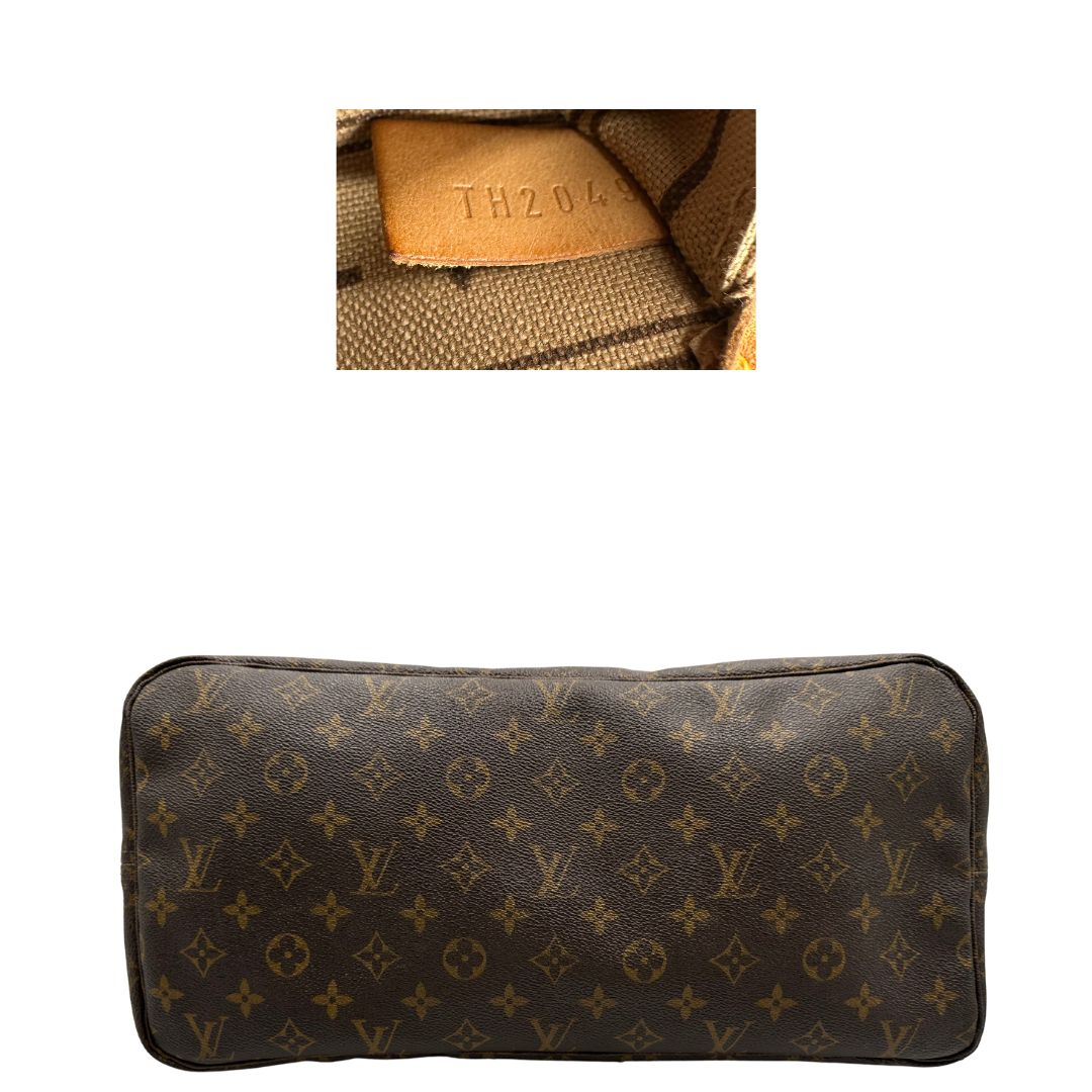 base Louis Vuitton Neverfull nella versione GM in canvas monogram, di lusso, originale, ottime condizioni, usata. 