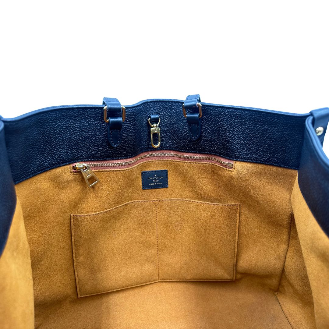 Louis Vuitton OnTheGo nella versione GM in pelle monogram Empreinte, di lusso, originale, ottime condizioni.