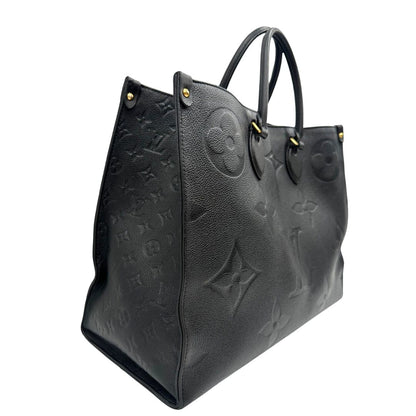 lato Louis Vuitton OnTheGo nella versione GM in pelle monogram Empreinte, di lusso, originale, ottime condizioni. 