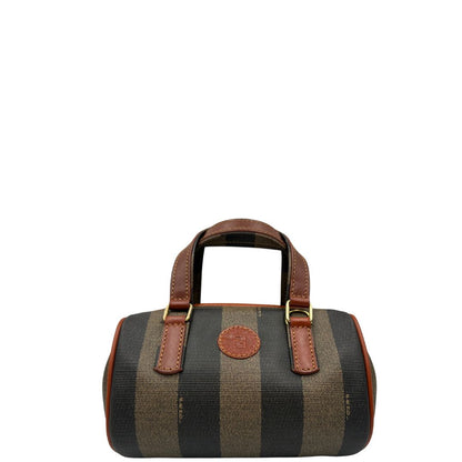  Bauletto Fendi mini trama Pequin, da portare a mano, di lusso, originale, ottime condizioni, usato.