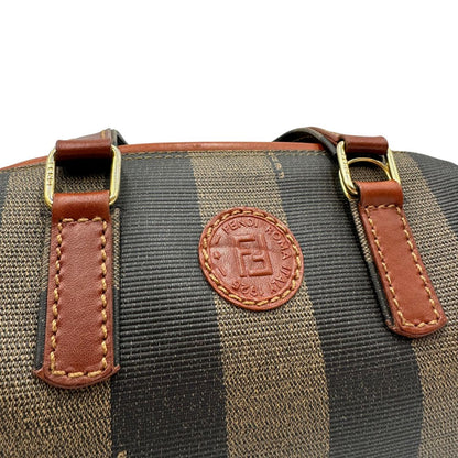  Bauletto Fendi mini trama Pequin, da portare a mano, di lusso, originale, ottime condizioni, usato.
