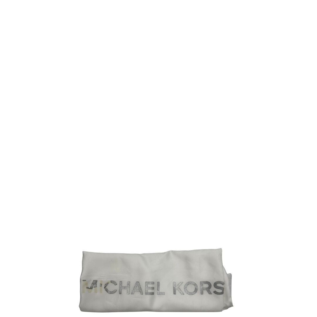 interno Borsa Michael Kors in pelle martellata color cammello e hardware dorato, di lusso, originale, ottime condizioni, usata. 