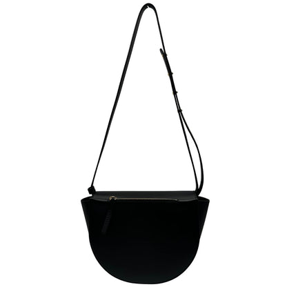 Borsa Wandler billy in pelle nera con hardware dorato. Indossabile a tracolla. Originale, usata, di lusso in ottime condizioni.