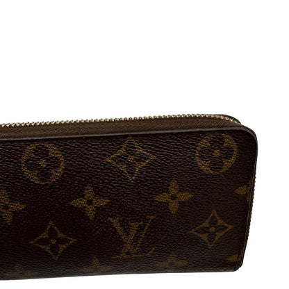 Portafoglio LV Clemence Limited Edition in canvas monogram impreziosito da charm floreale, di lusso, originale.