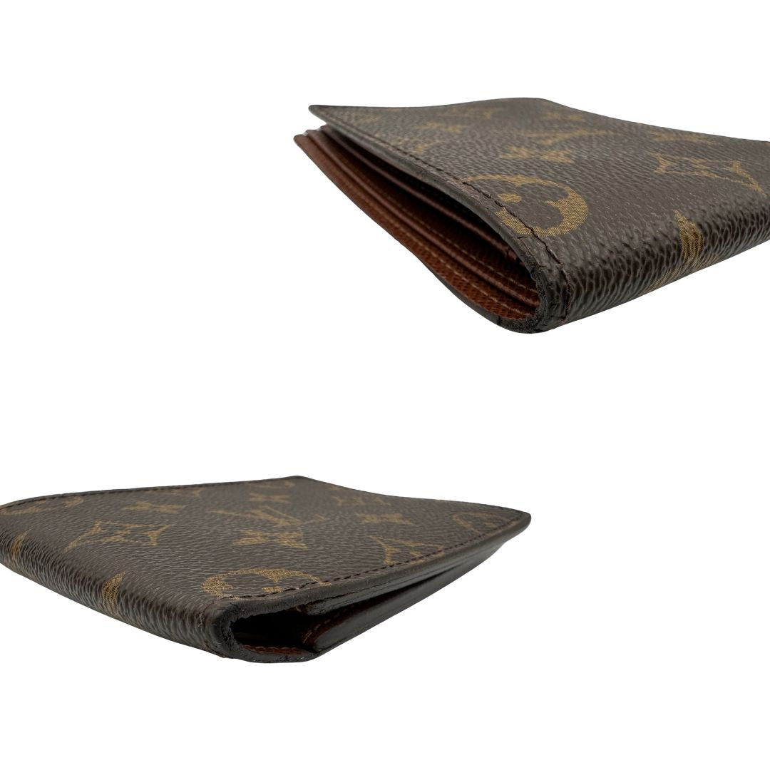 Portafoglio LV in canvas marrone monogram, di lusso, originale, ottime condizioni, usata.