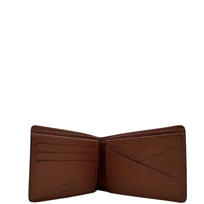 Portafoglio LV in canvas marrone monogram, di lusso, originale, ottime condizioni, usata.