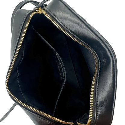 interno  Borsa Saint Laurent, iconiche iniziali ysl al centro e impunture trapuntate a “y”, di lusso, originale, ottime condizioni, usata. 