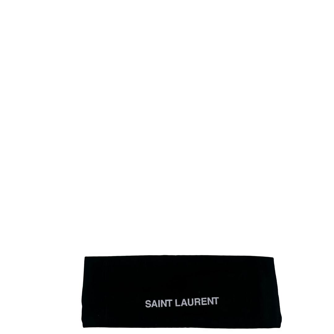 dustbag  Borsa Saint Laurent, iconiche iniziali ysl al centro e impunture trapuntate a “y”, di lusso, originale, ottime condizioni, usata. 