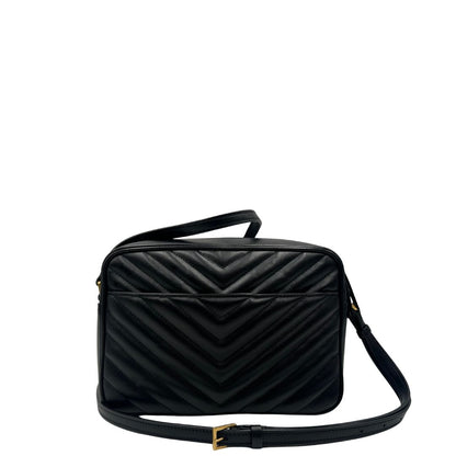 retro  Borsa Saint Laurent, iconiche iniziali ysl al centro e impunture trapuntate a “y”, di lusso, originale, ottime condizioni, usata. 
