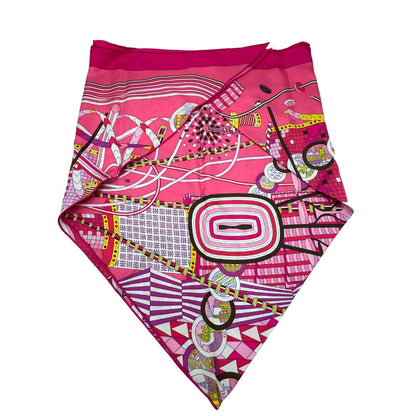 Foulard Hermès in 100 % seta, di lusso, originale, eccellenti condizioni, usato