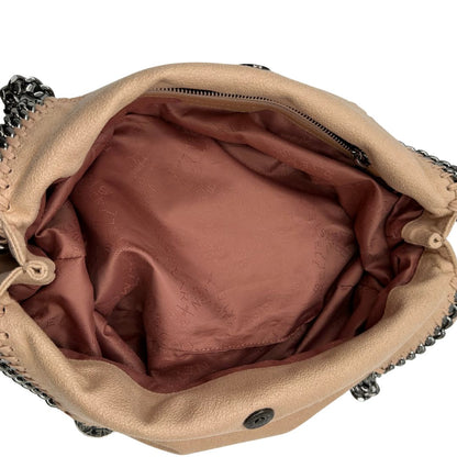 intgerno  Borsa Falabella nella versione fold over tote color rosa cipria, di lusso, originale, ottime condizioni, usata 