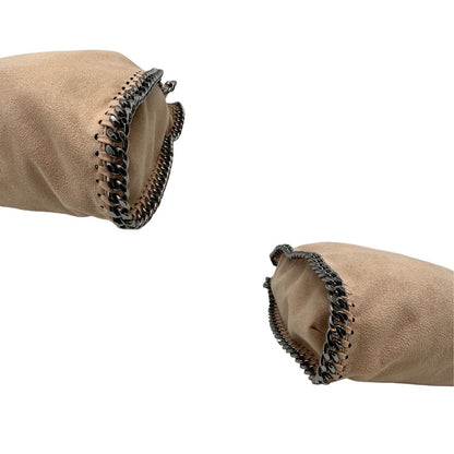 angoli  Borsa Falabella nella versione fold over tote color rosa cipria, di lusso, originale, ottime condizioni, usata