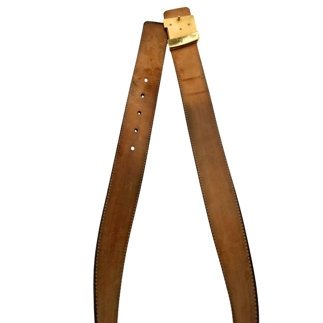  Cintura LV in canvas marrone monogram, di lusso, originale, ottime condizioni, usata.