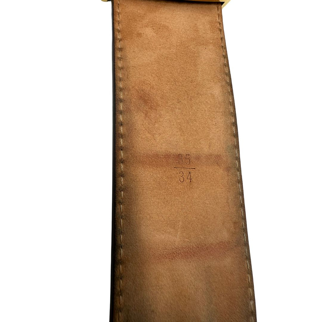 Cintura LV in canvas marrone monogram, di lusso, originale, ottime condizioni, usata.