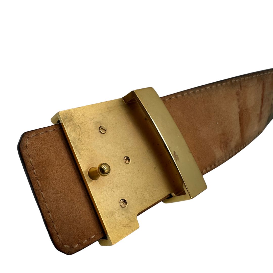  Cintura LV in canvas marrone monogram, di lusso, originale, ottime condizioni, usata.