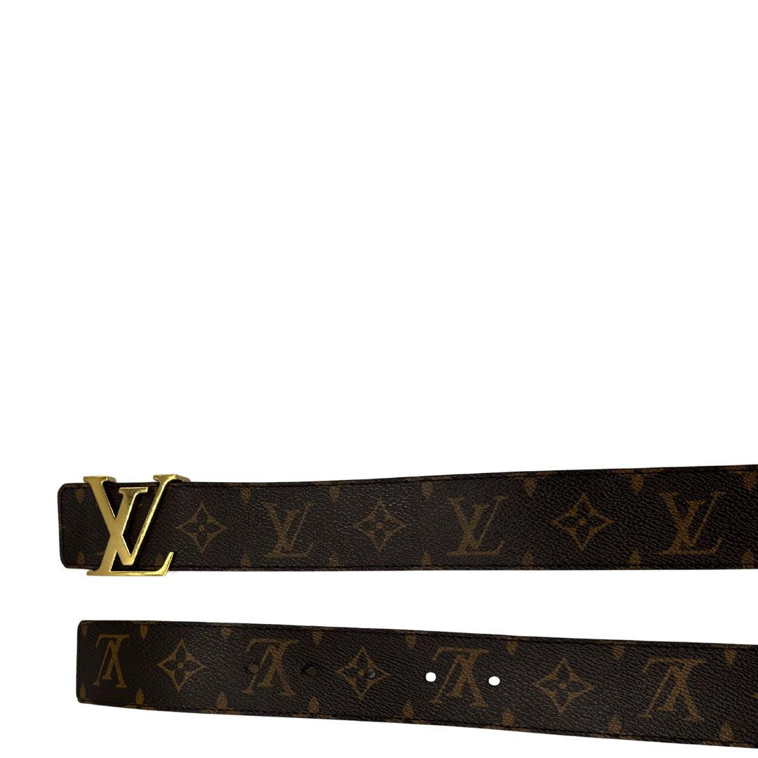  Cintura LV in canvas marrone monogram, di lusso, originale, ottime condizioni, usata.