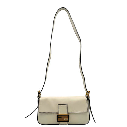 Borsa Fendi Baguette bianca