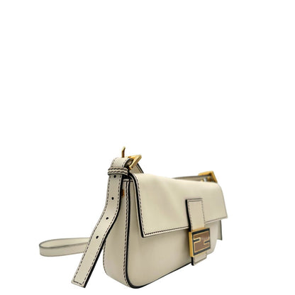 Borsa Fendi Baguette bianca
