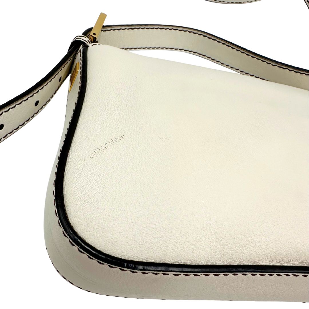 Borsa Fendi Baguette bianca