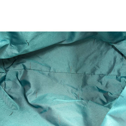  Borsa Fendi First in velluto nero a costine, munita di doppi manici in pelle