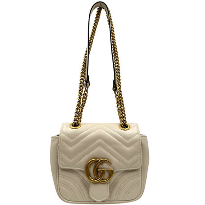 Borsa Gucci Marmont bianca