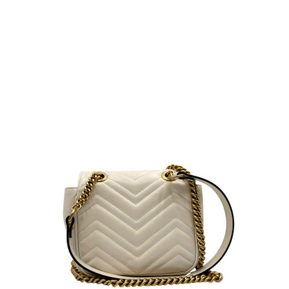 Borsa Gucci Marmont bianca