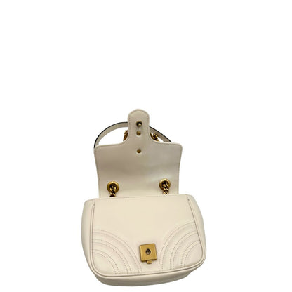 Borsa Gucci Marmont bianca