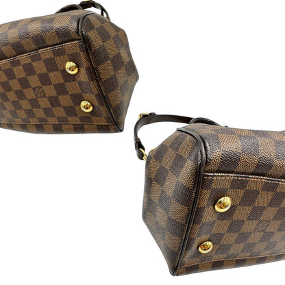 angoli  Borsa LV in canvas Damier Ébène nella versione MM, di lusso, originale, ottime condizioni 