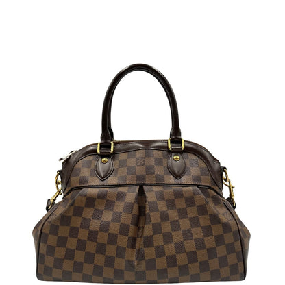 front  Borsa LV in canvas Damier Ébène nella versione MM, di lusso, originale, ottime condizioni 