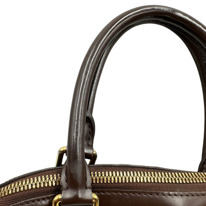 manici  Borsa LV in canvas Damier Ébène nella versione MM, di lusso, originale, ottime condizioni 