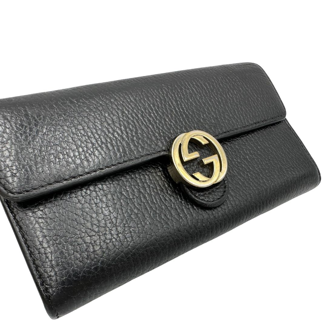 Portafoglio Gucci Interlocking