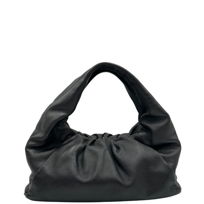  Borsa Bottega Veneta Hobo in morbida pelle nera, di lusso, originale, ottime condizioni, usata