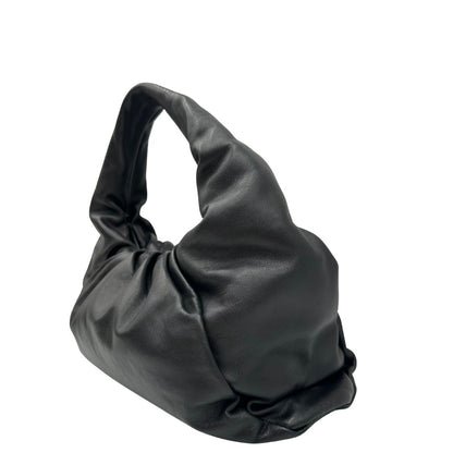  Borsa Bottega Veneta Hobo in morbida pelle nera, di lusso, originale, ottime condizioni, usata