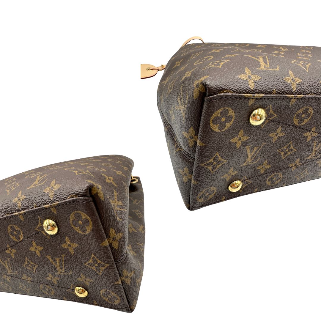 Borsa Louis Vuitton in canvas marrone monogram, di lusso, originale, eccellenti condizioni, usata