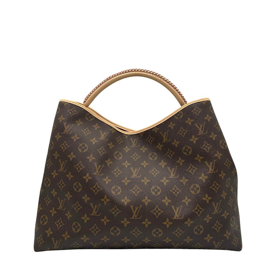 Borsa Louis Vuitton in canvas marrone monogram, di lusso, originale, eccellenti condizioni, usata